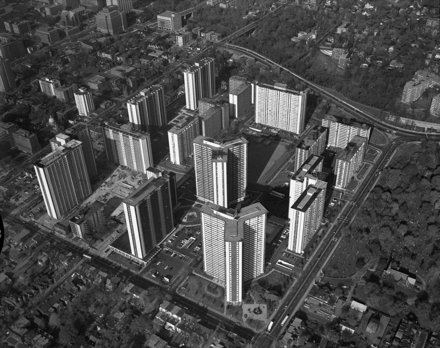 St. James Town Towers in the Park Heritage Toronto