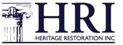 Heritage Restoration Incorporation Logo 