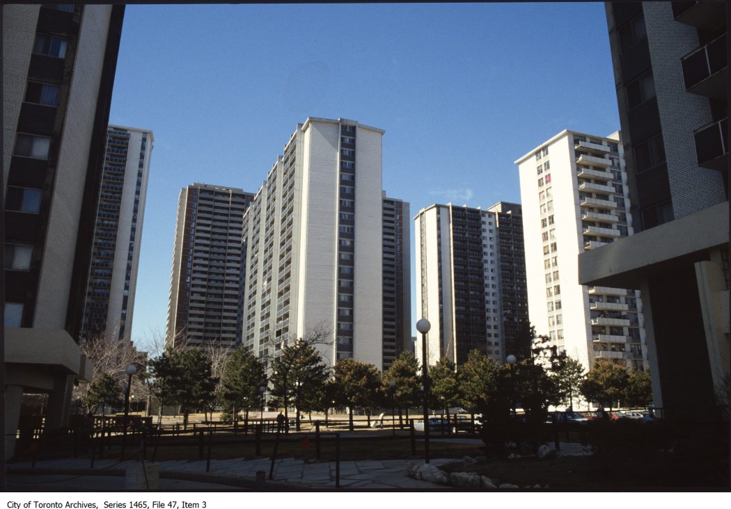 St. James Town Towers in the Park Heritage Toronto