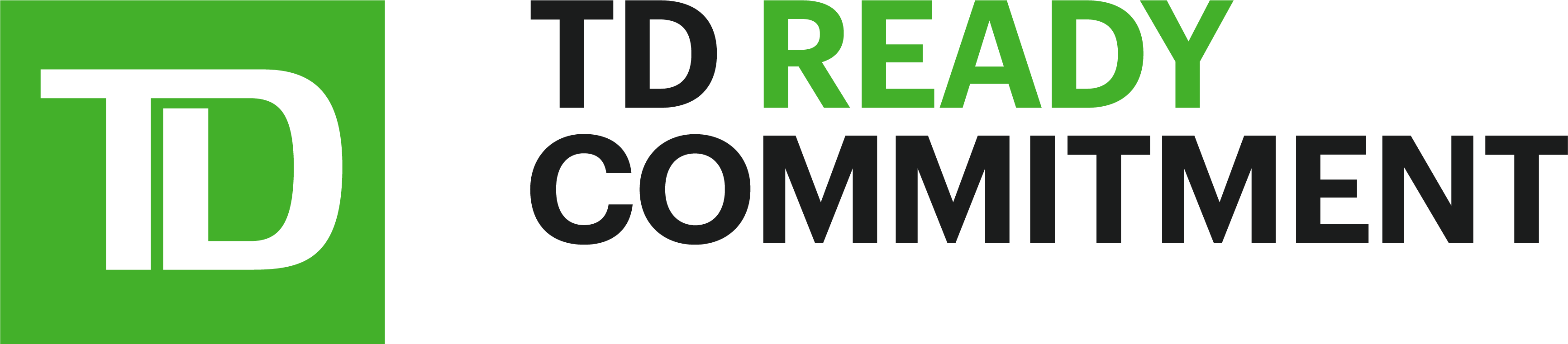 Logo for TD Ready Commitment