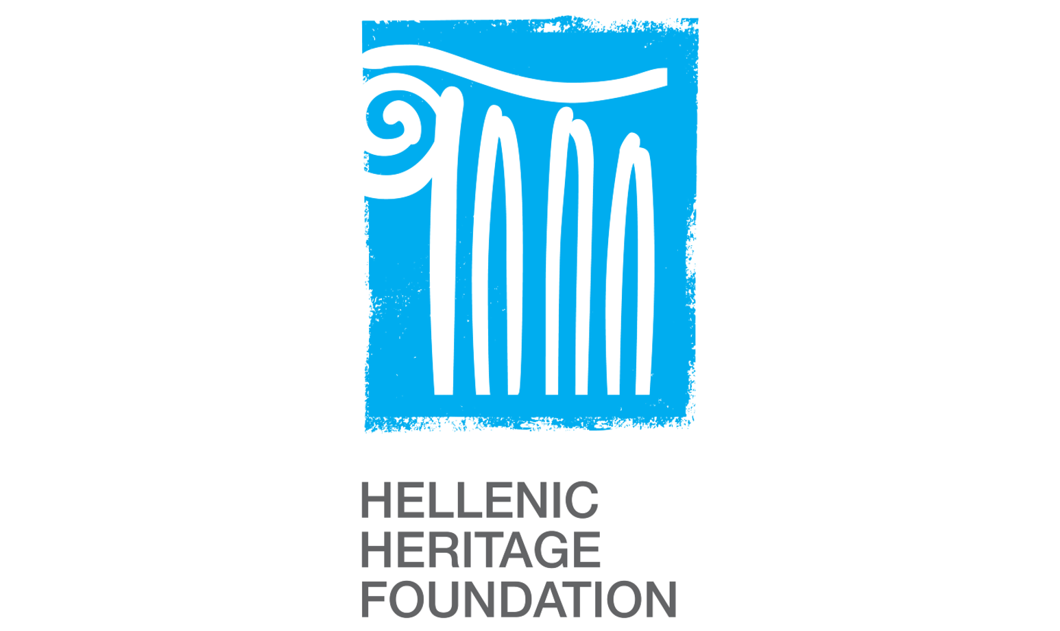 The logo for the Hellenic Heritage Foundation